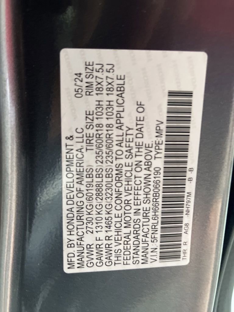 Used 2024 Honda Odyssey EX-L image 79