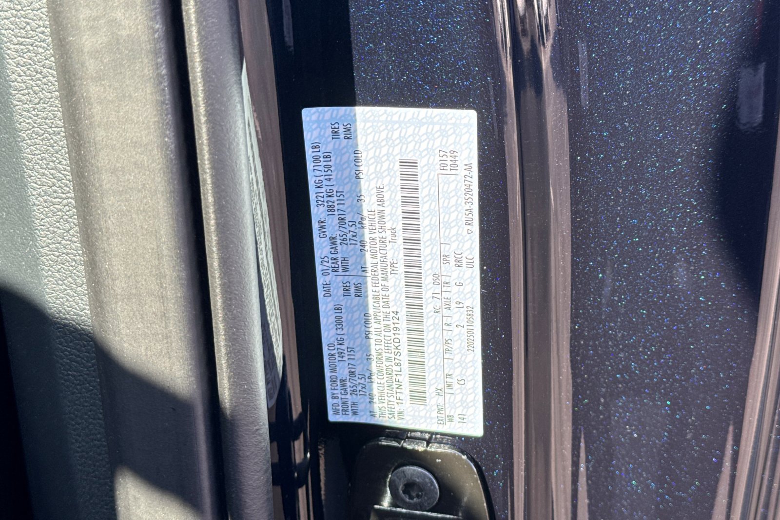 New 2025 Ford F150 XL w/ Equipment Group 103A High image 24