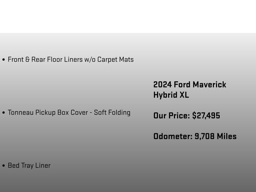 Used 2024 Ford Maverick XL FWD image 12