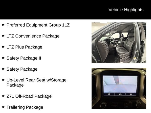 Certified 2021 Chevrolet Silverado 1500 LTZ w/ Safety Package II AWD/4WD image 16