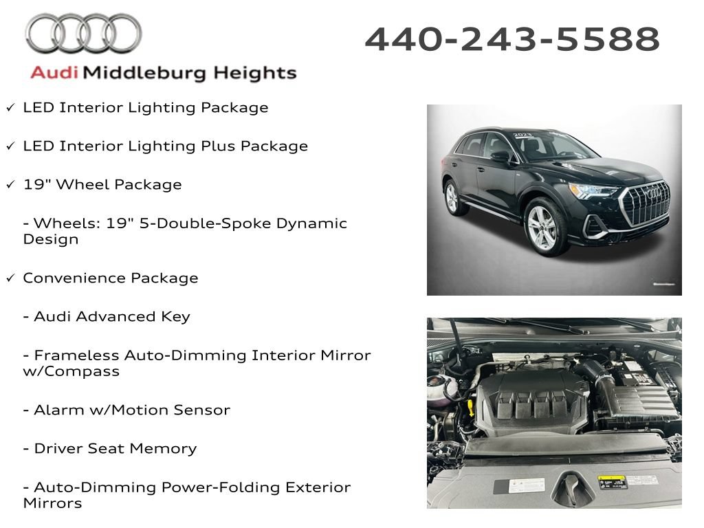 Certified 2023 Audi Q3 2.0T Premium Plus w/ Premium Plus Package AWD/4WD image 7