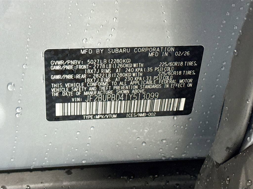 New 2026 Subaru Outback Premium image 31