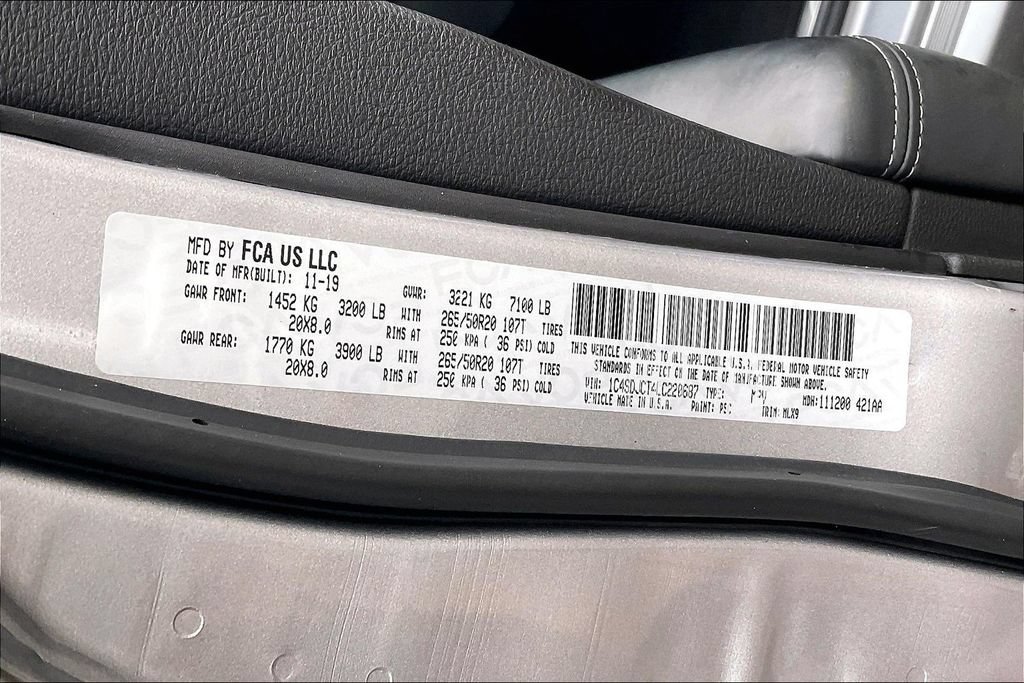 Used 2020 Dodge Durango R/T w/ Blacktop Package AWD/4WD image 33