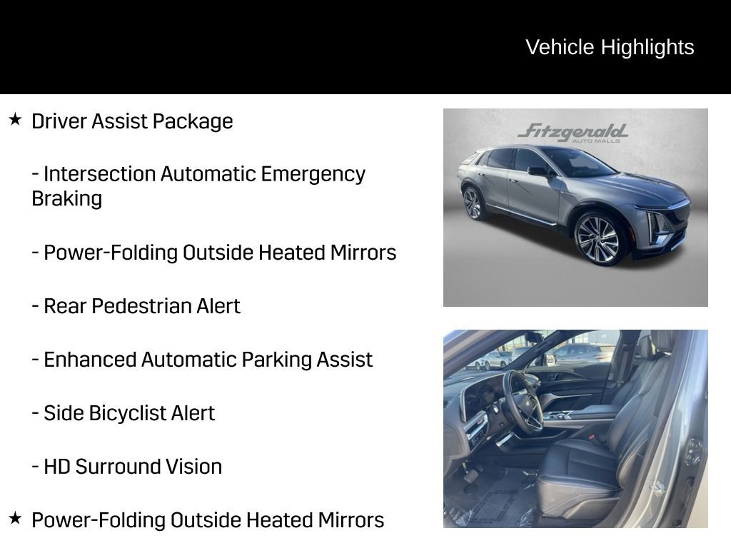 Certified 2024 Cadillac Lyriq Luxury w/ LPO, Floor Liner Package image 9