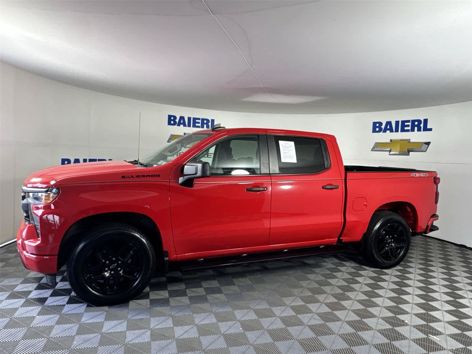 Used 2023 Chevrolet Silverado 1500 Custom w/ LPO, Dark Essentials Package AWD/4WD image 2