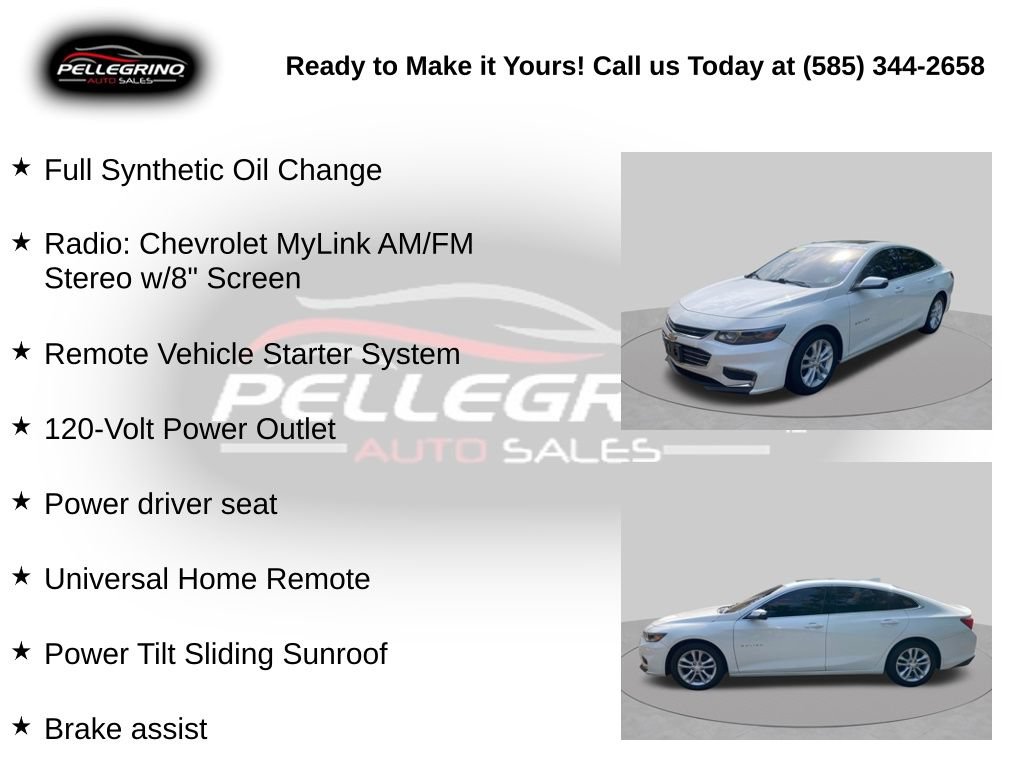 Used 2017 Chevrolet Malibu LT FWD image 5