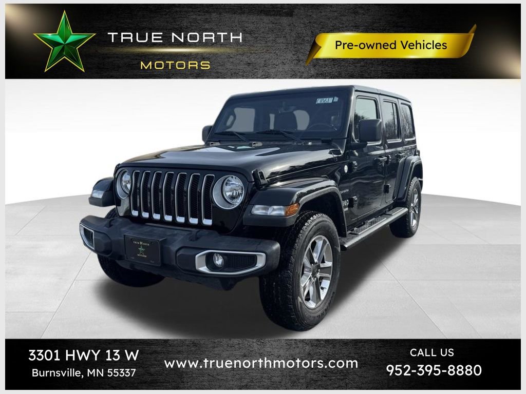 Used 2022 Jeep Wrangler Unlimited Sahara w/ Cold Weather Group image 1