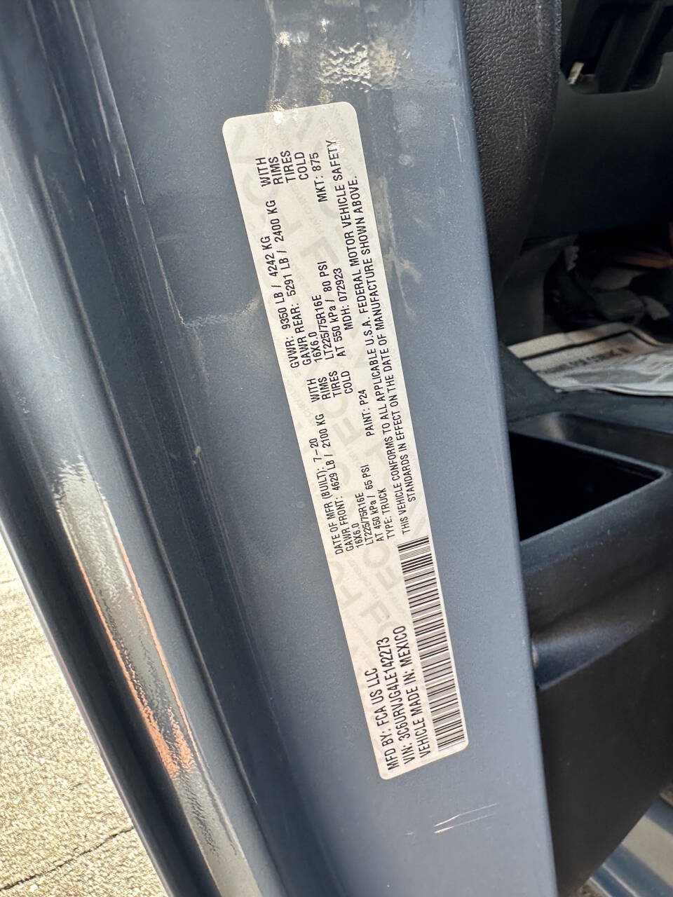 Used 2020 RAM ProMaster 3500 FWD image 21
