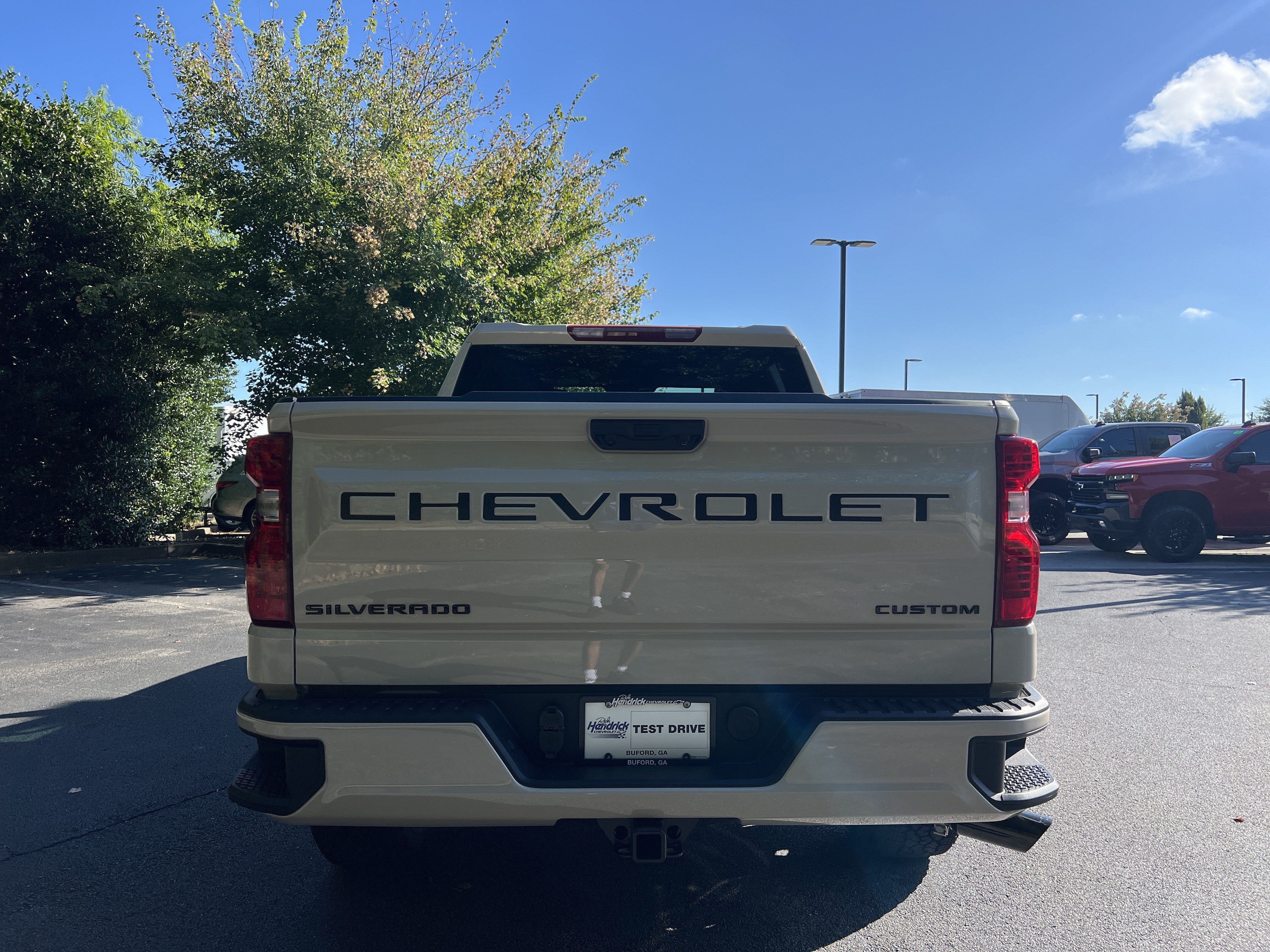 New 2026 Chevrolet Silverado 1500 Custom w/ Turbomax Blackout Package AWD/4WD image 8