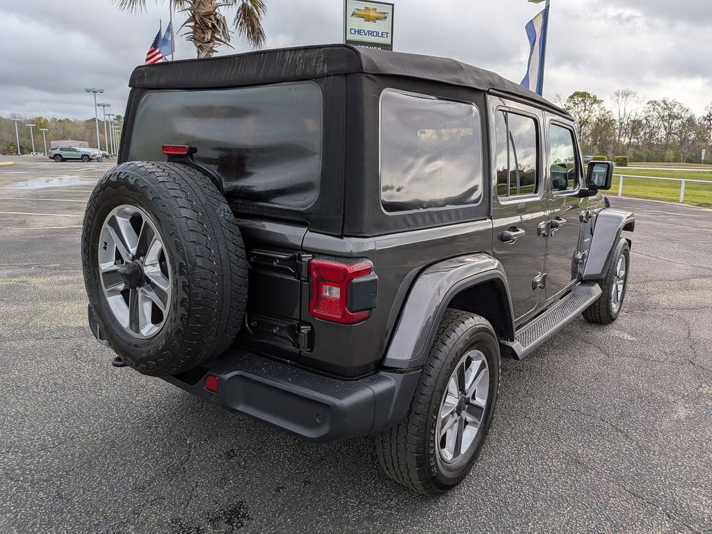 Used 2020 Jeep Wrangler Unlimited Sahara w/ Safety Group AWD/4WD image 6