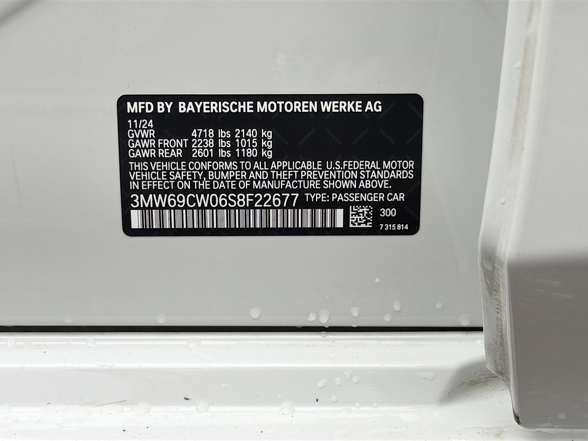 Used 2025 BMW 330i Sedan w/ Convenience Package image 44