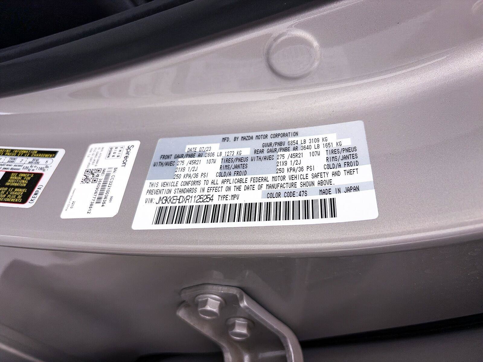 Used 2024 MAZDA CX-90 3.3 Turbo w/ Premium Plus Pkg AWD/4WD image 40