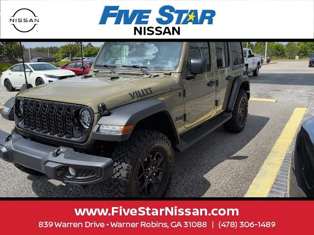 Used 2025 Jeep Wrangler Willys image 1