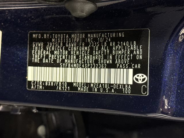 Certified 2025 Toyota Corolla LE w/ LE Premium Package FWD image 20