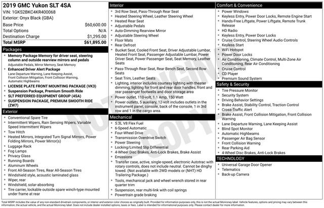 Used 2019 GMC Yukon SLT image 10