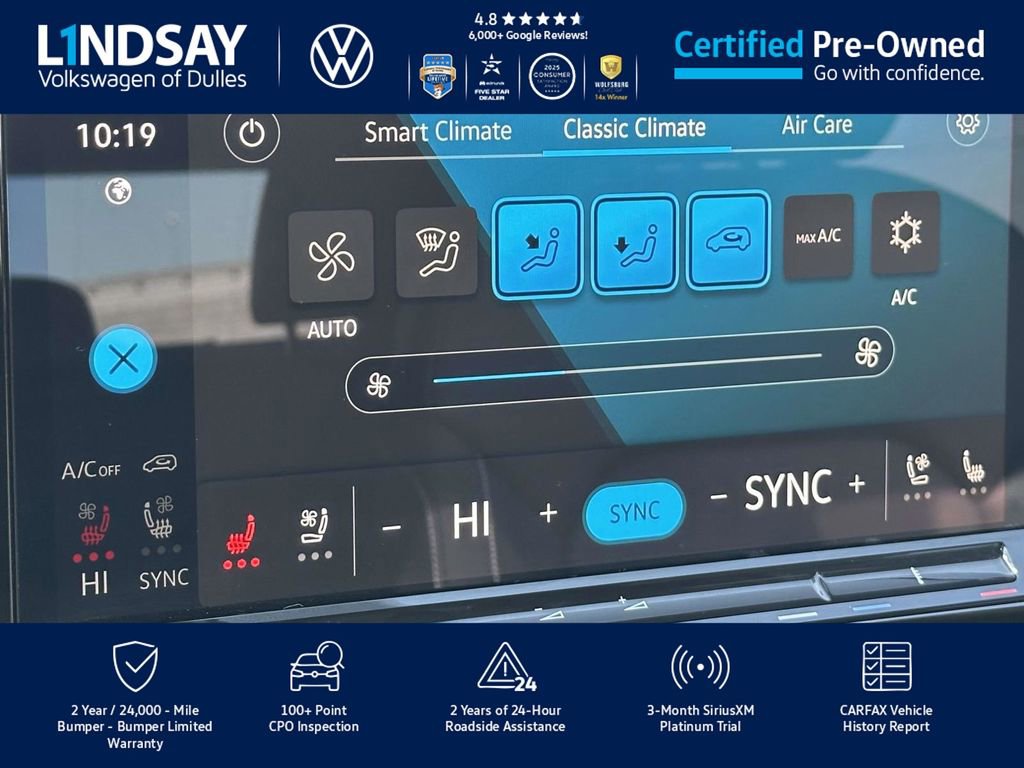 Certified 2025 Volkswagen Atlas Cross Sport SE image 18