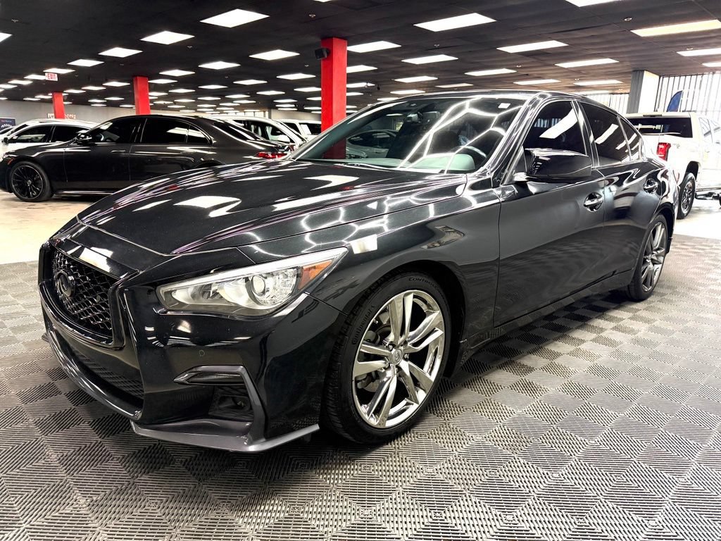 Used 2021 INFINITI Q50 Signature Edition w/ Cargo Package RWD image 7