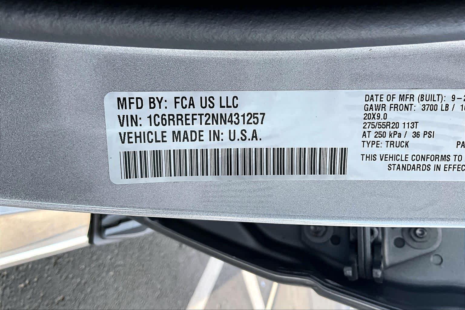 Used 2022 RAM 1500 Lone Star RWD image 34