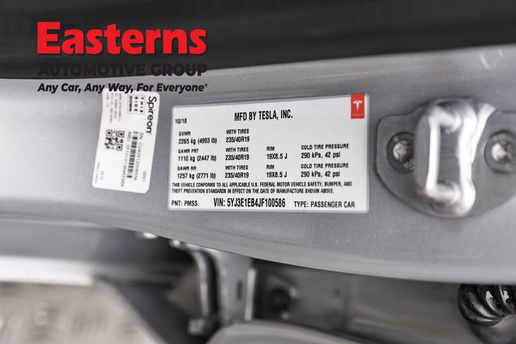 Used 2018 Tesla Model 3 Long Range AWD/4WD image 31