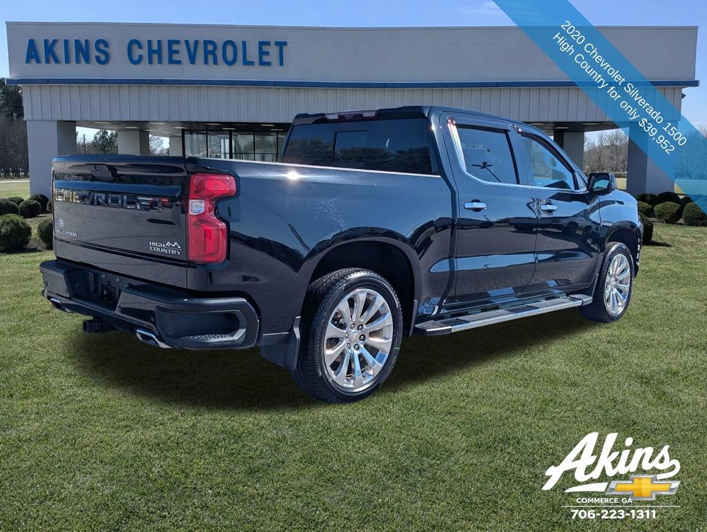 Used 2020 Chevrolet Silverado 1500 High Country w/ Technology Package AWD/4WD image 4
