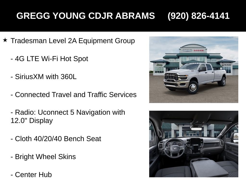 New 2026 RAM 3500 Tradesman image 32