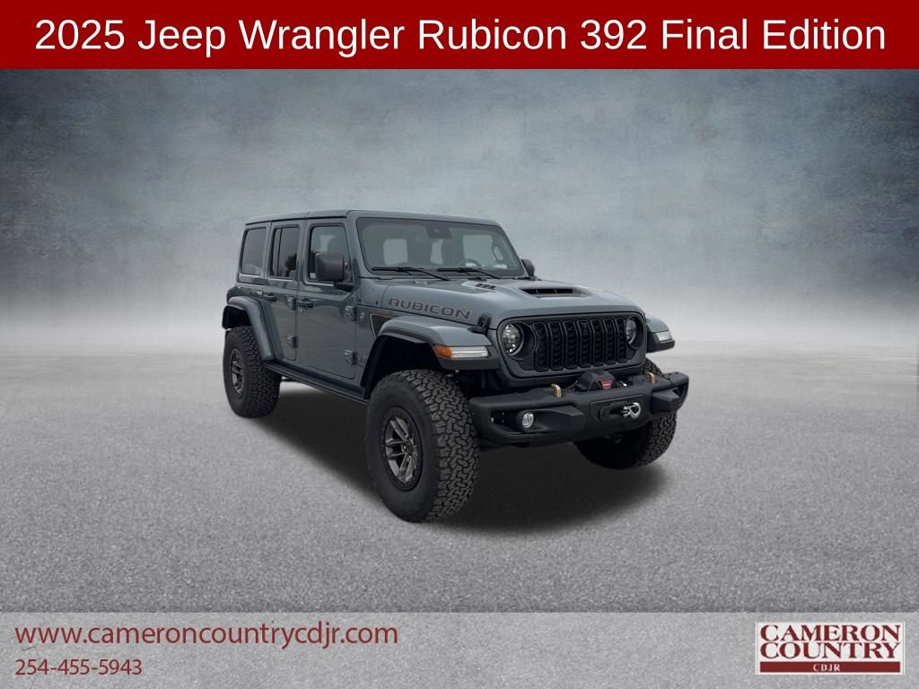 New 2025 Jeep Wrangler Unlimited Rubicon 392