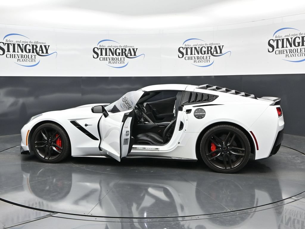 Used 2019 Chevrolet Corvette Stingray Coupe w/ Carbon Flash Badge Package RWD image 37