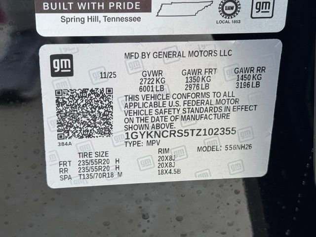 New 2026 Cadillac XT5 Premium Luxury w/ Driver Assist Package image 36