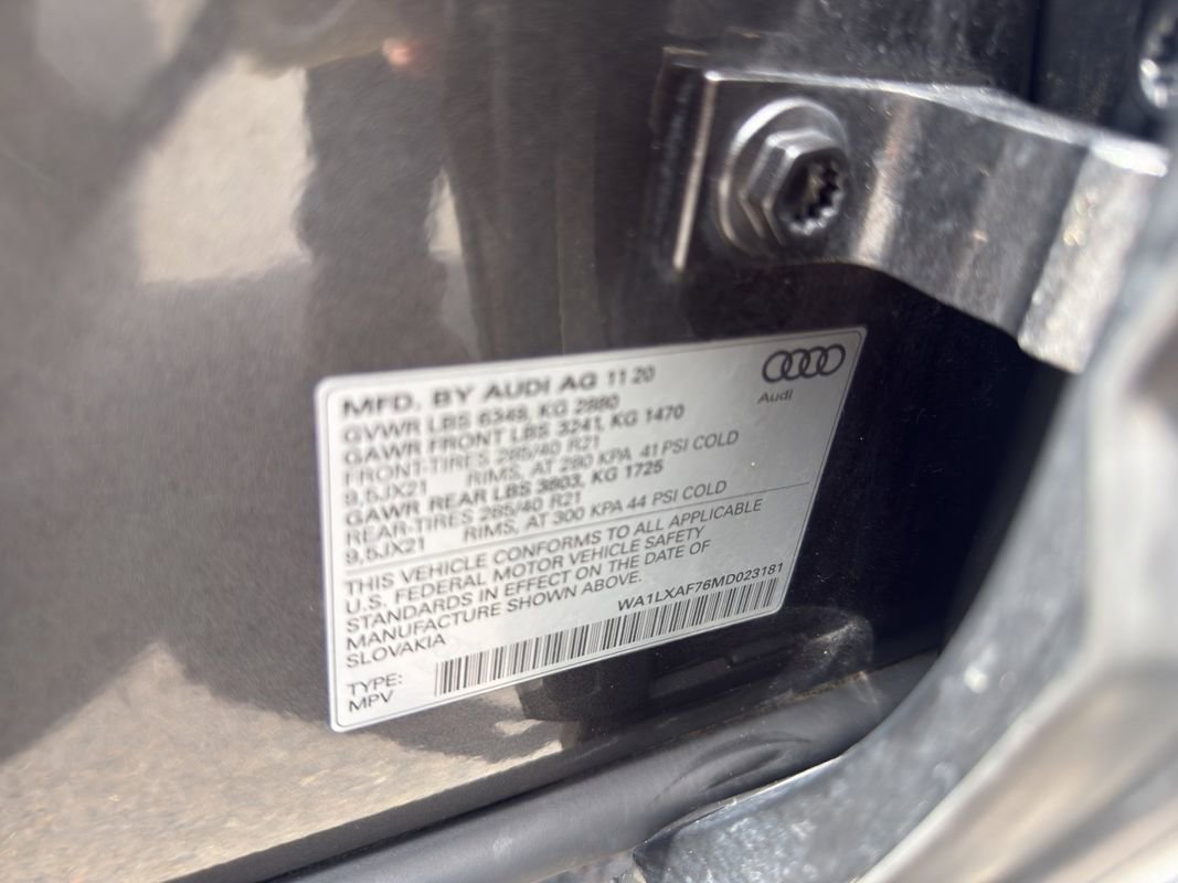 Used 2021 Audi Q7 3.0T Premium Plus w/ Executive Package AWD/4WD image 25