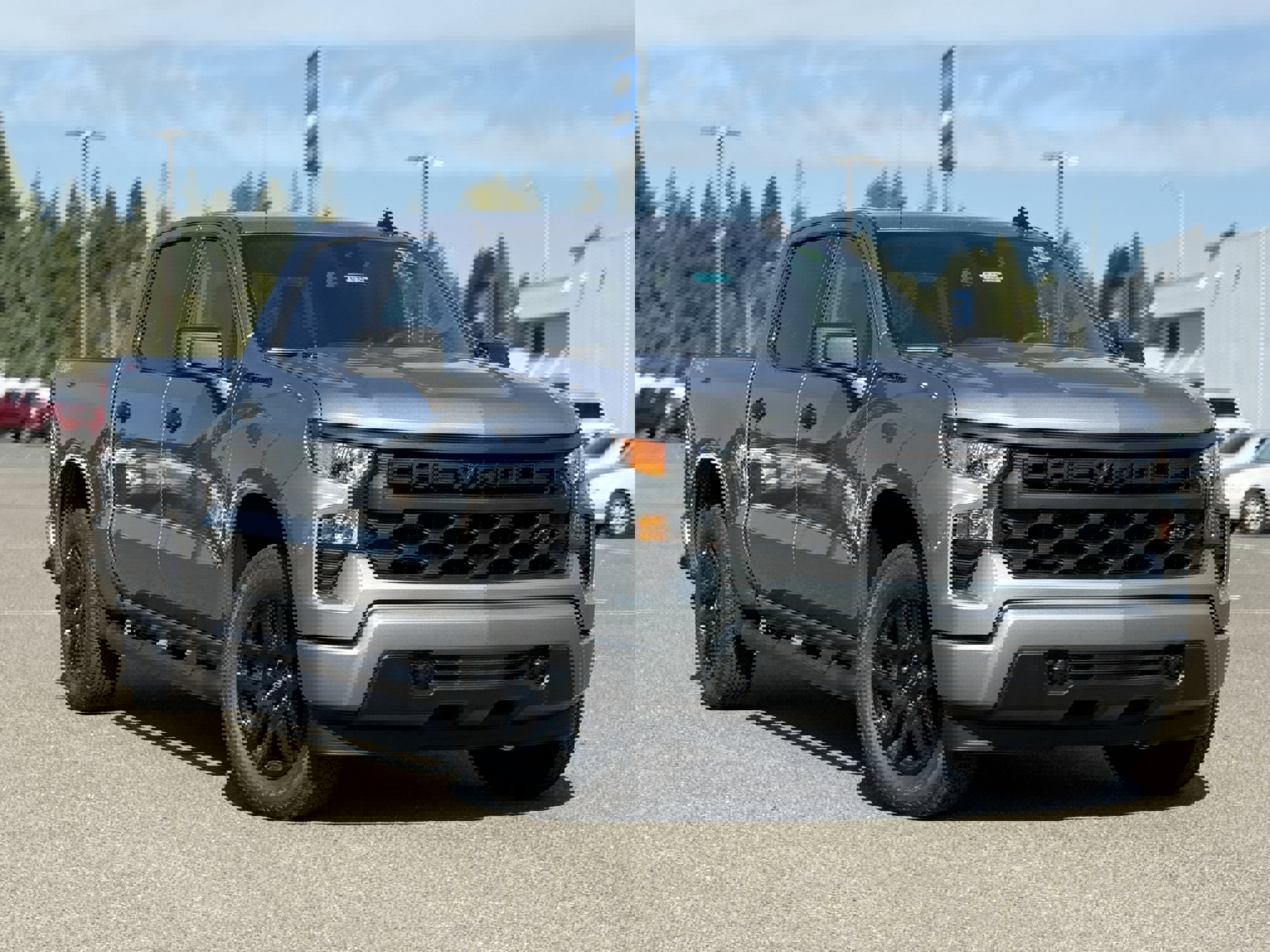 New 2025 Chevrolet Silverado 1500 Custom w/ Turbomax Blackout Package image 5