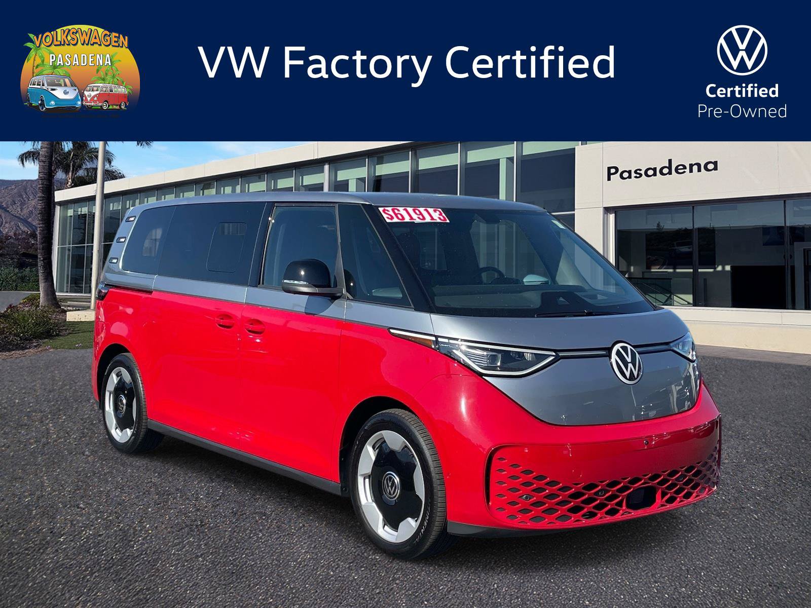 Certified 2025 Volkswagen ID. Buzz Pro S Plus