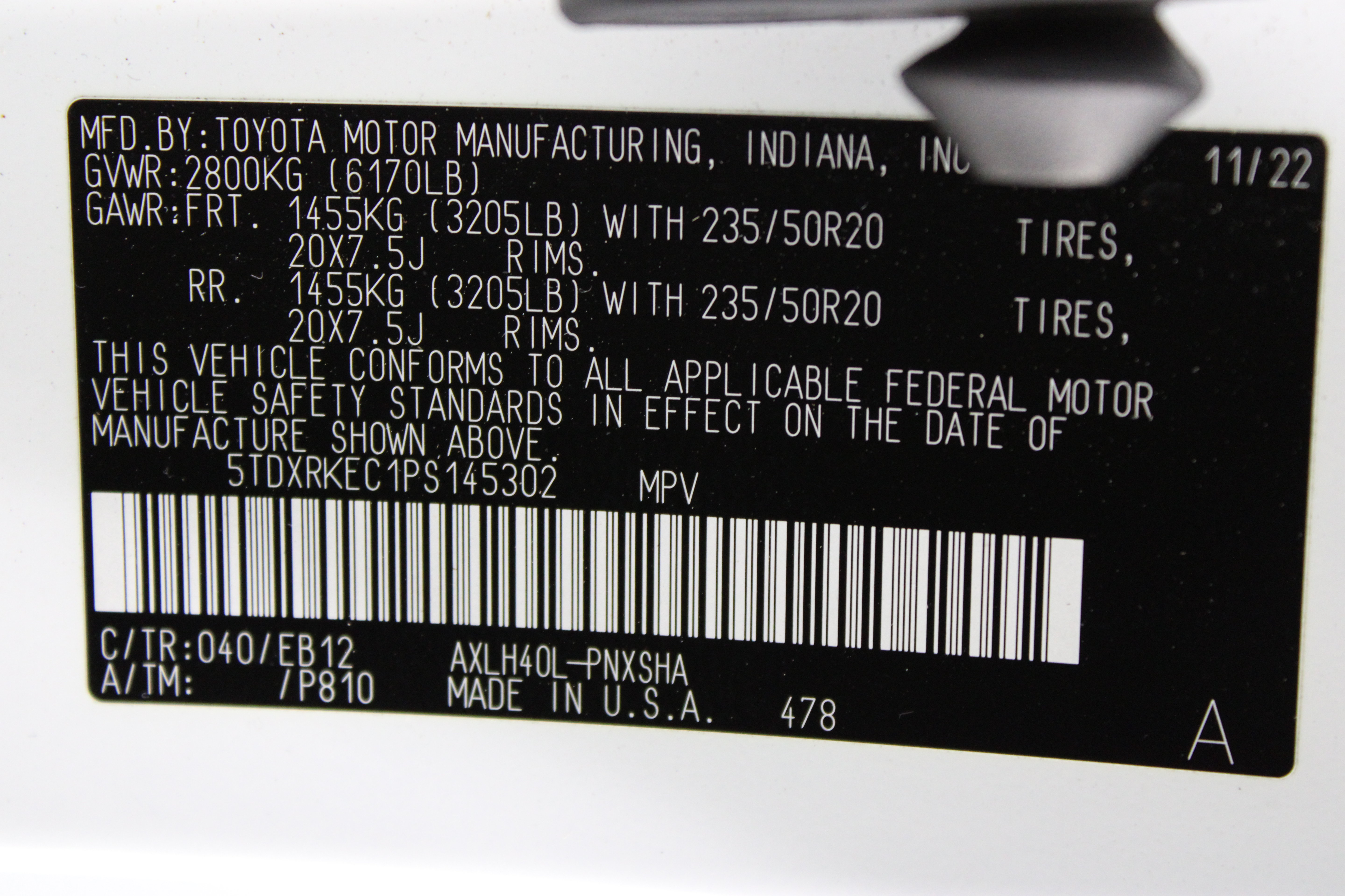 Used 2023 Toyota Sienna XSE FWD image 44