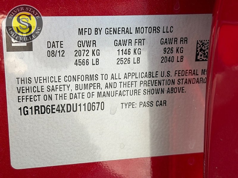 Used 2013 Chevrolet Volt Premium w/ Premium Trim Package FWD image 31