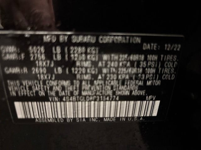 Used 2023 Subaru Outback Onyx Edition XT AWD/4WD image 11
