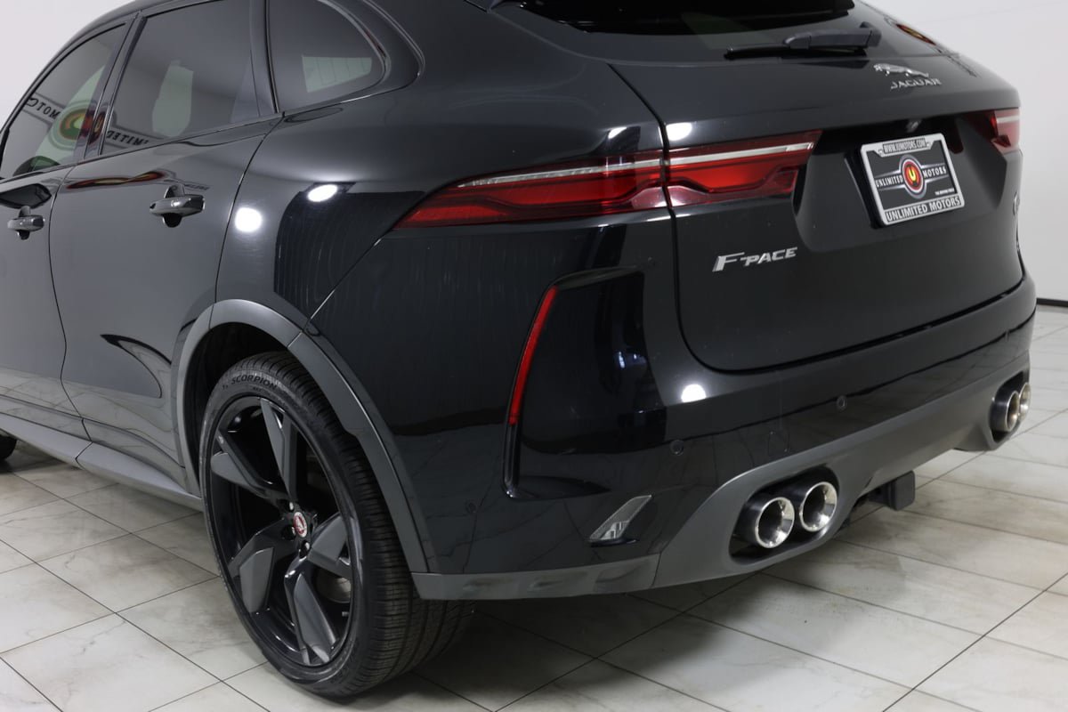 Used 2021 Jaguar F-PACE SVR AWD/4WD image 48