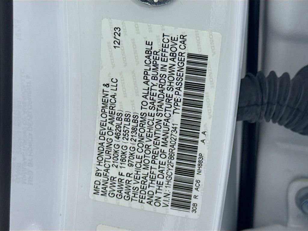 Certified 2024 Honda Accord Touring image 44