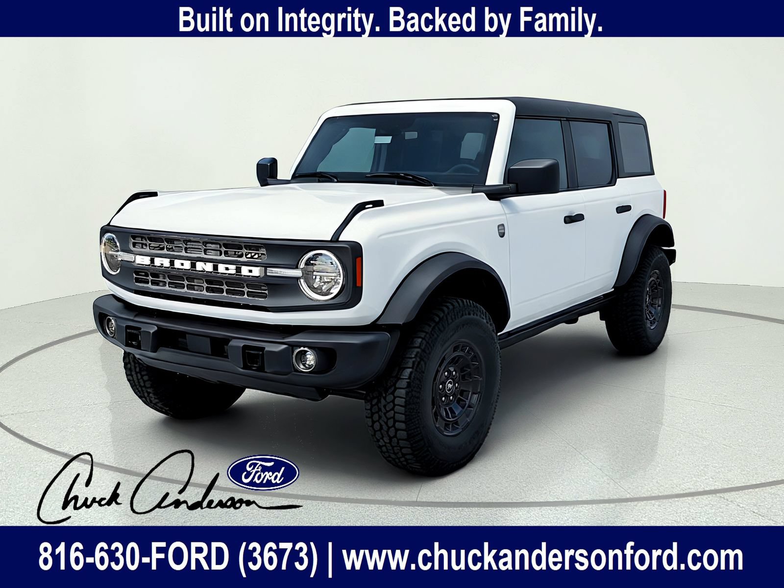 New 2026 Ford Bronco Big Bend w/ Black Diamond Package