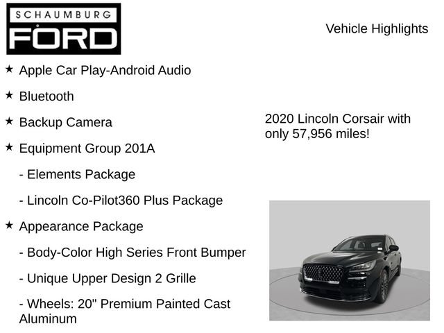 Used 2020 Lincoln Corsair Reserve w/ Equipment Group 201A AWD/4WD image 8