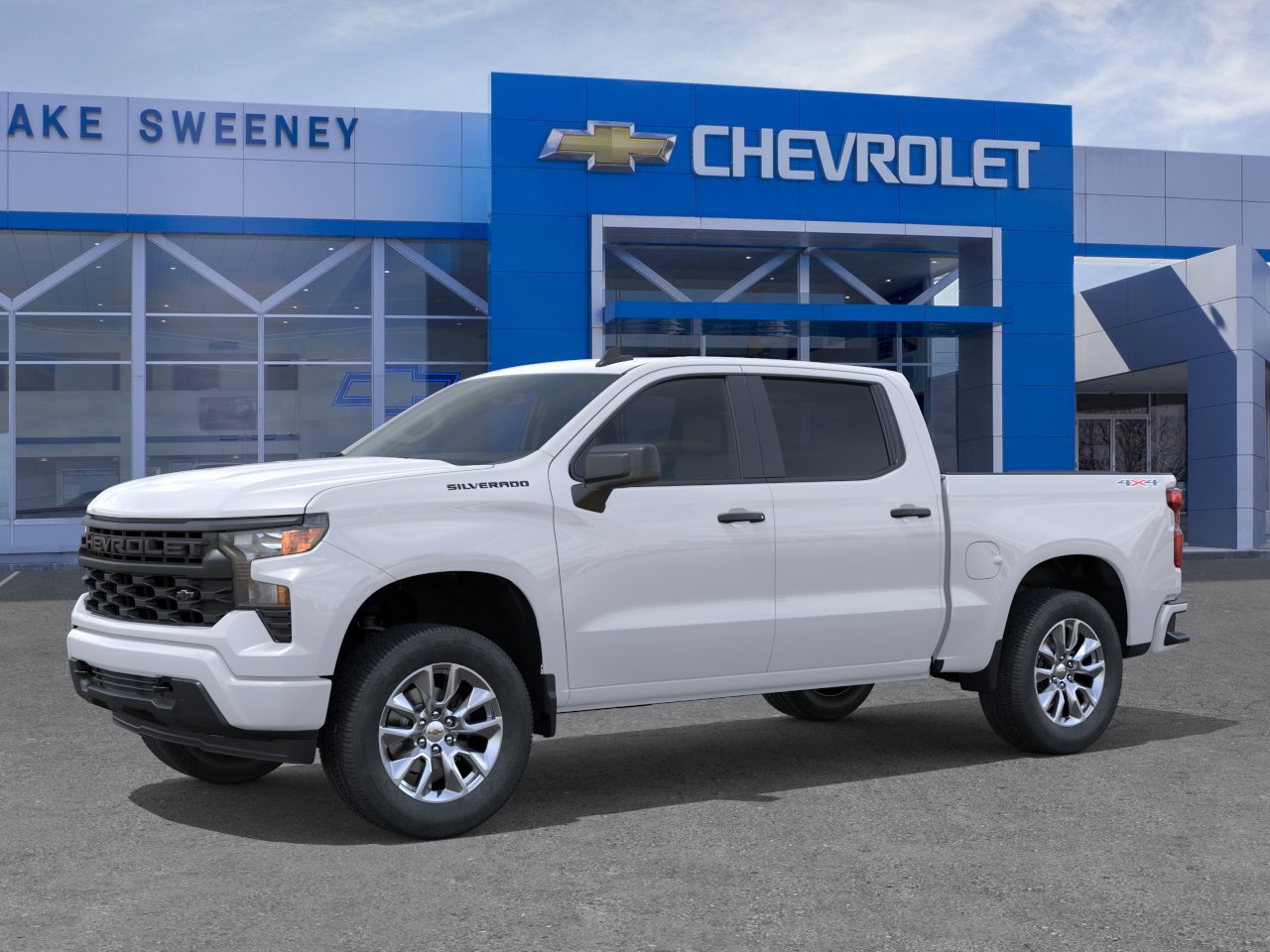 New 2026 Chevrolet Silverado 1500 Custom w/ LPO, Dark Essentials Package AWD/4WD image 2