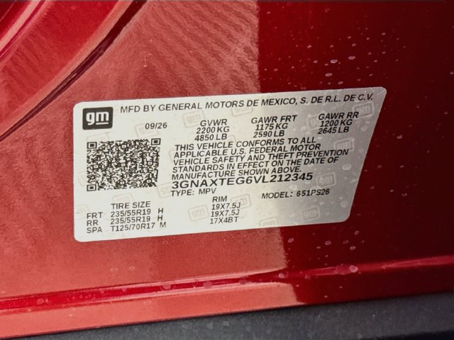 New 2027 Chevrolet Equinox RS w/ Convenience Package III AWD/4WD image 32