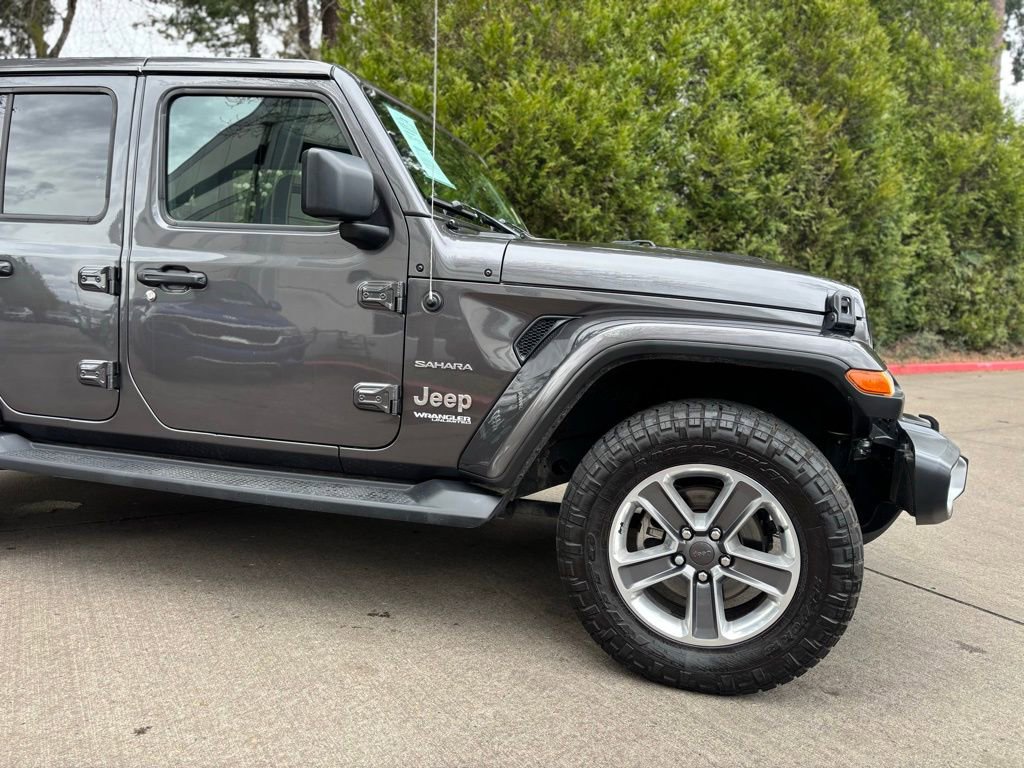 Used 2021 Jeep Wrangler Unlimited Sahara w/ Uconnect 4C Nav & Sound Group image 2
