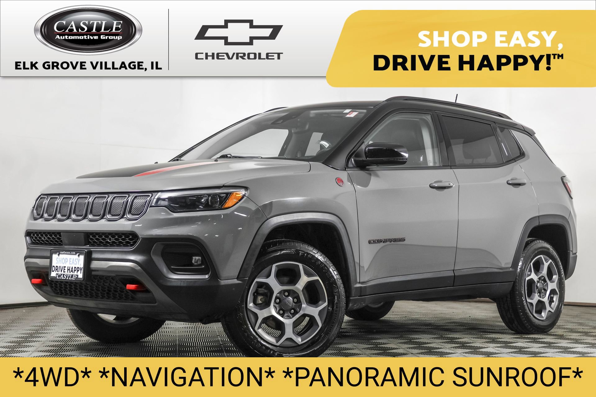 Used 2022 Jeep Compass Trailhawk w/ Trailhawk Elite Group