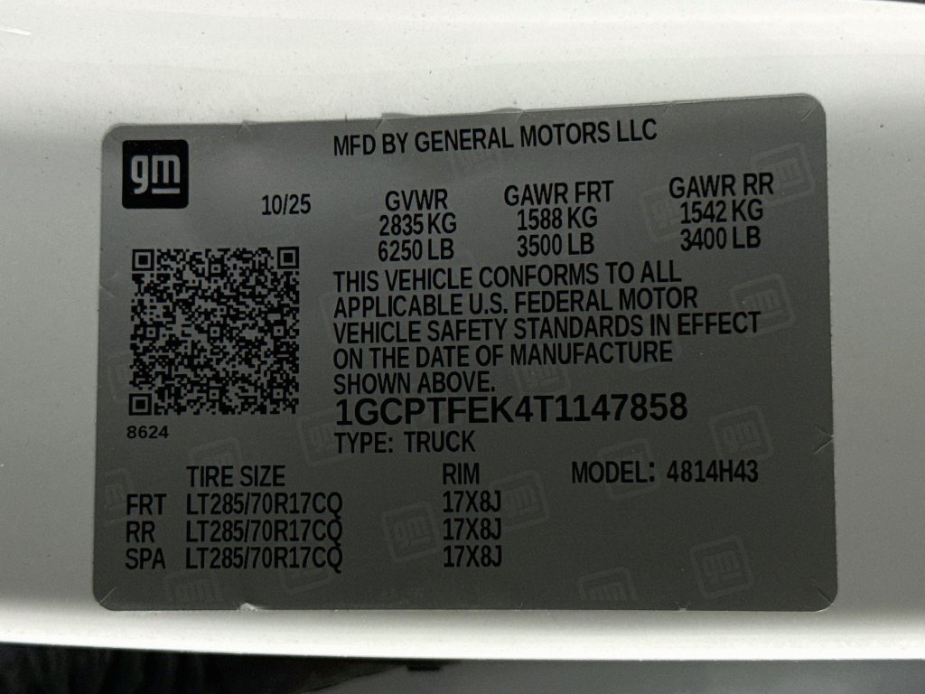 Used 2026 Chevrolet Colorado ZR2 AWD/4WD image 30