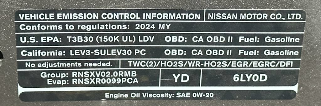 Used 2024 Nissan Sentra SV FWD image 48