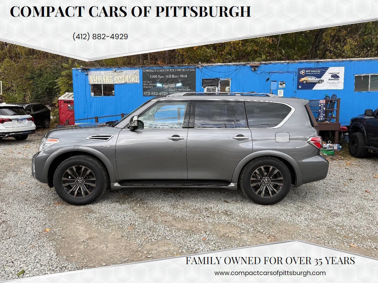 Used 2017 Nissan Armada Platinum w/ Interior Lighting Package