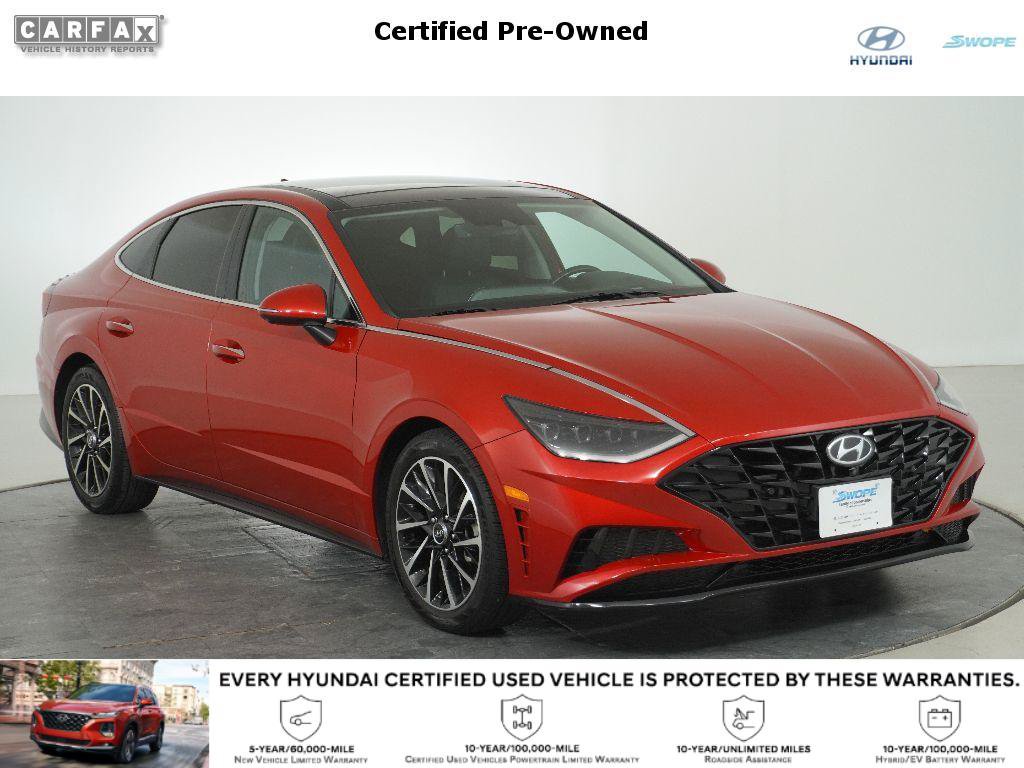 Certified 2021 Hyundai Sonata Limited FWD image 1