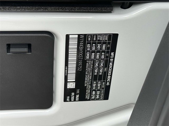 New 2025 Mercedes-Benz Sprinter 2500 image 16