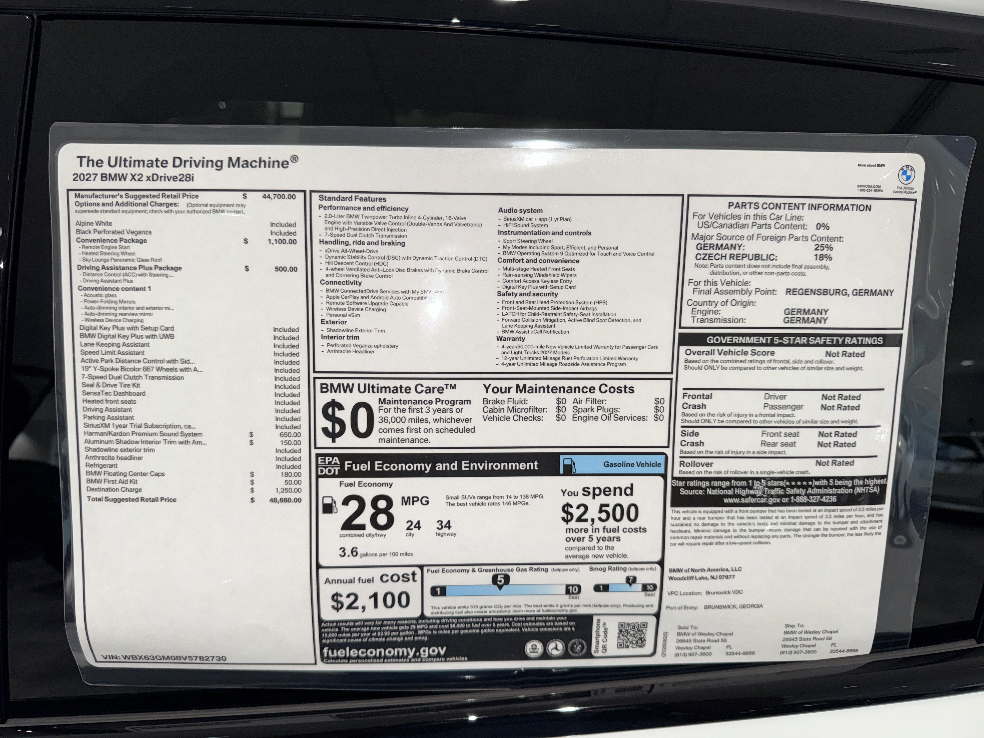 New 2027 BMW X2 xDrive28i AWD/4WD image 26
