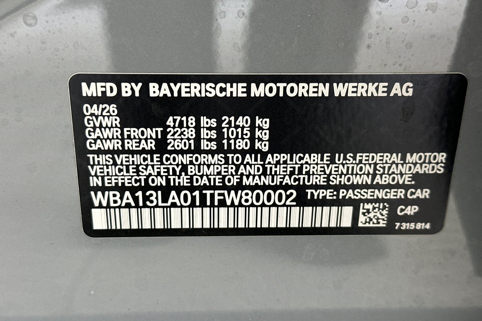 New 2026 BMW 330i Sedan w/ M Sport Package RWD image 22