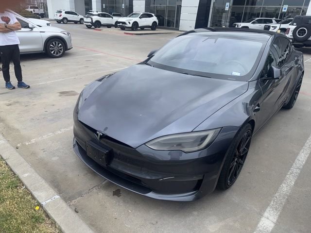 Used 2021 Tesla Model S Plaid AWD/4WD image 2